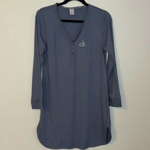 Calvin Klein Henley sleep dress